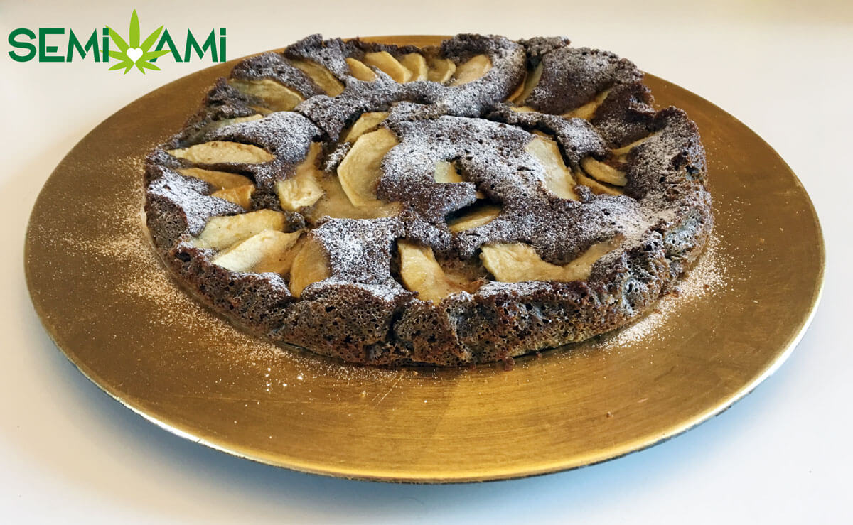 Torta Canapa e mele