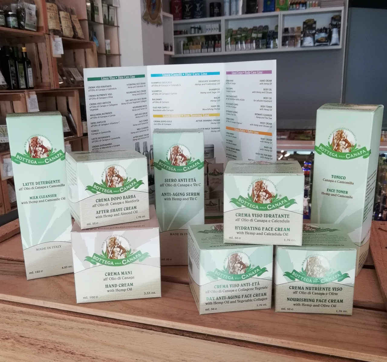 linea viso e mani